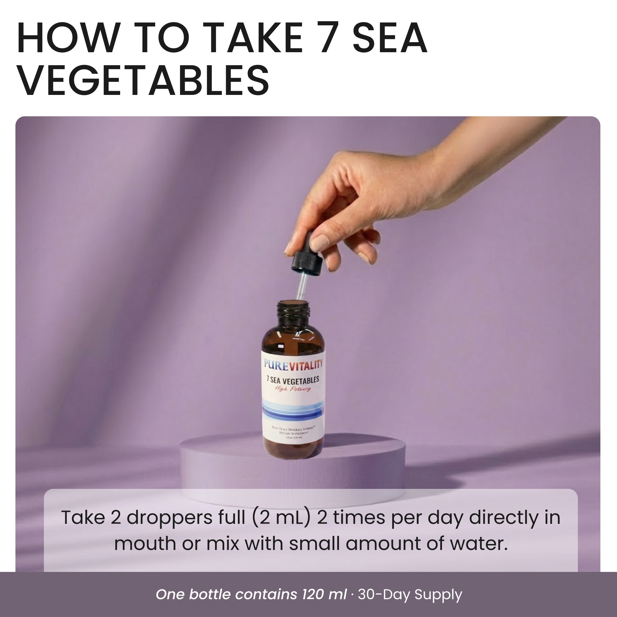PURE VITALITY 7 Sea Vegetables