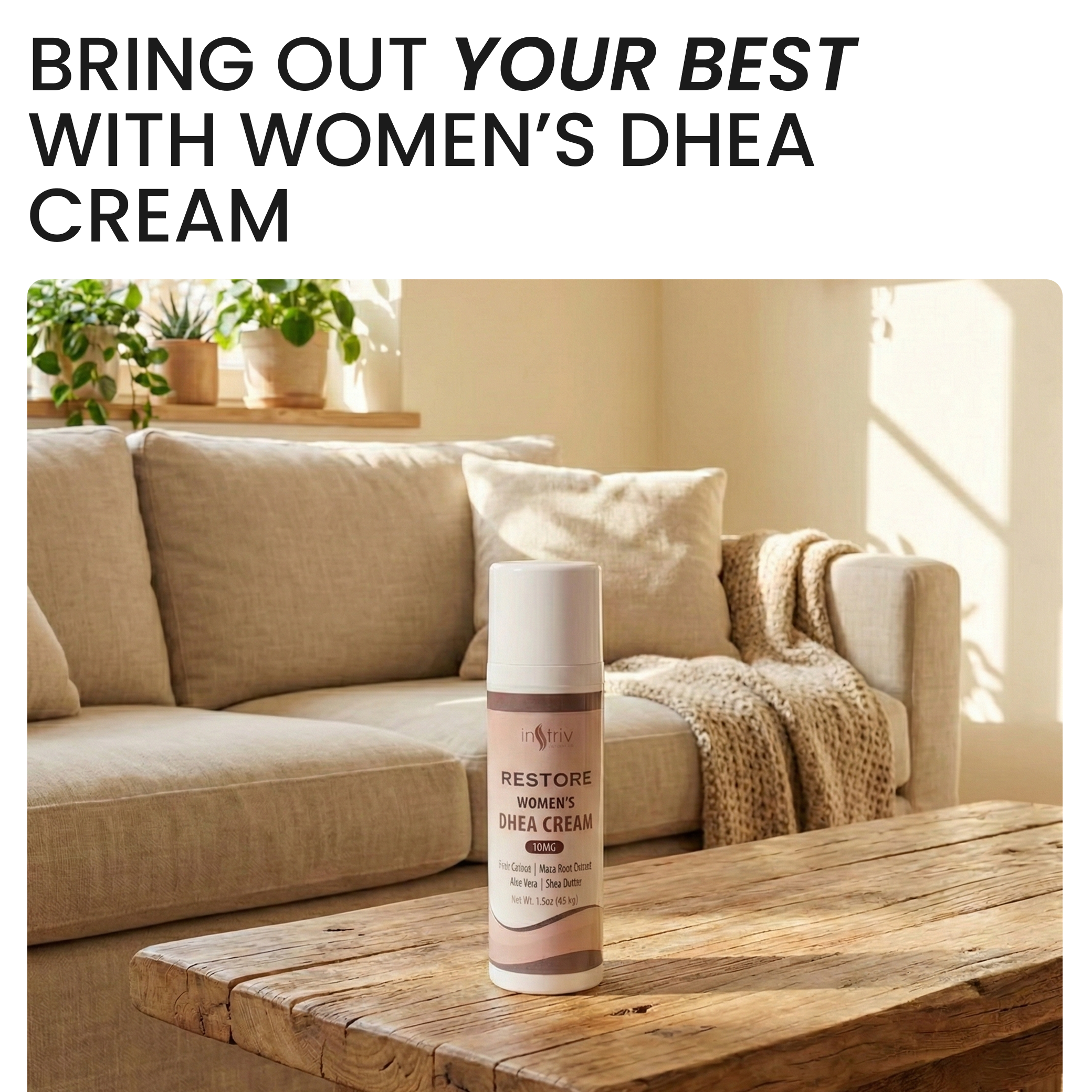 inStriv Restore Women’s DHEA Cream