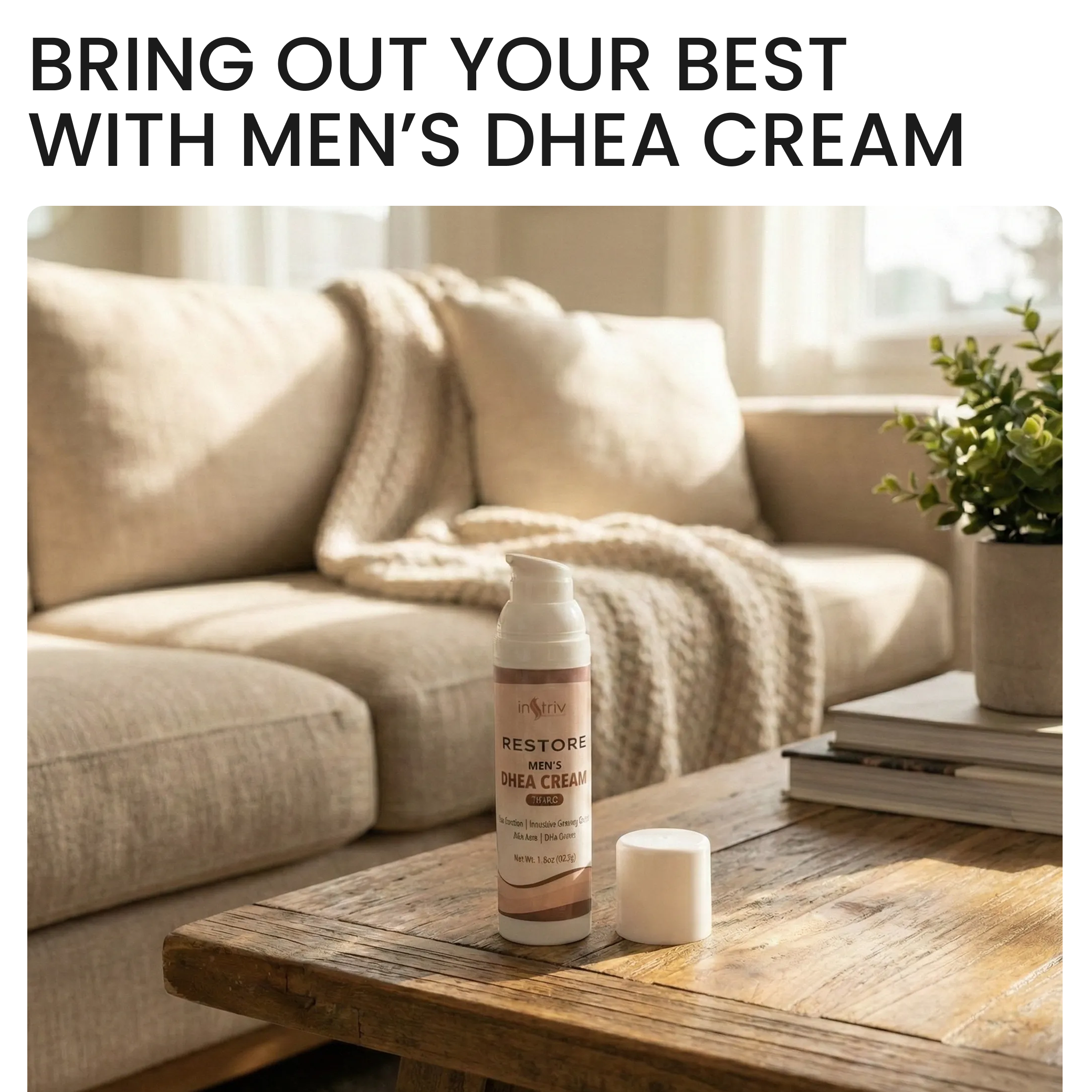 inStriv Restore Men’s DHEA Cream