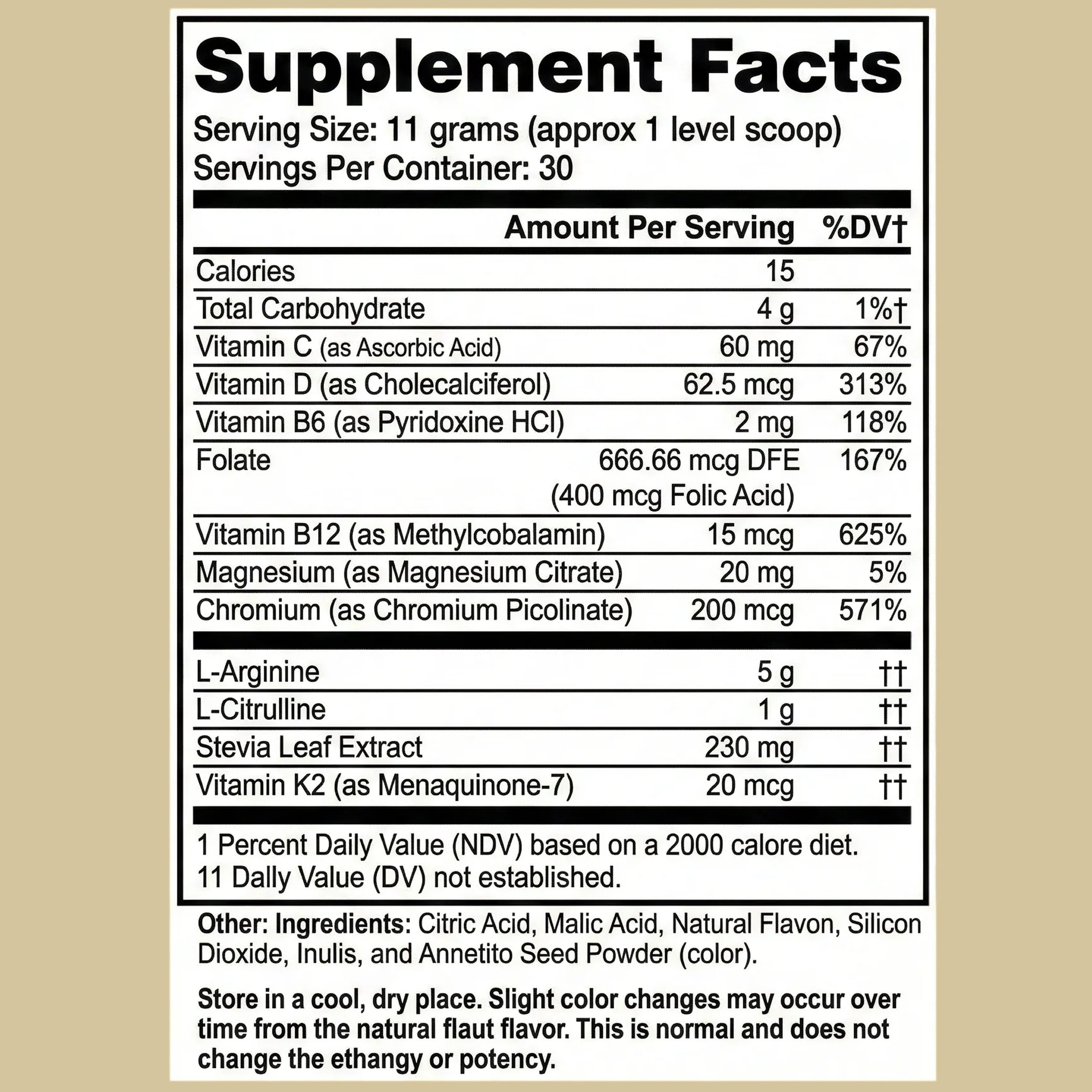 PURE VITALITY LRG-9 (Peach Lemonade)