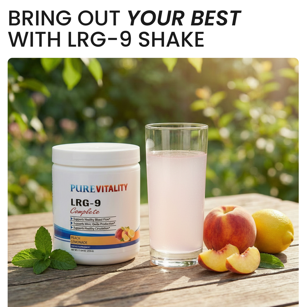 PURE VITALITY LRG-9 (Peach Lemonade)