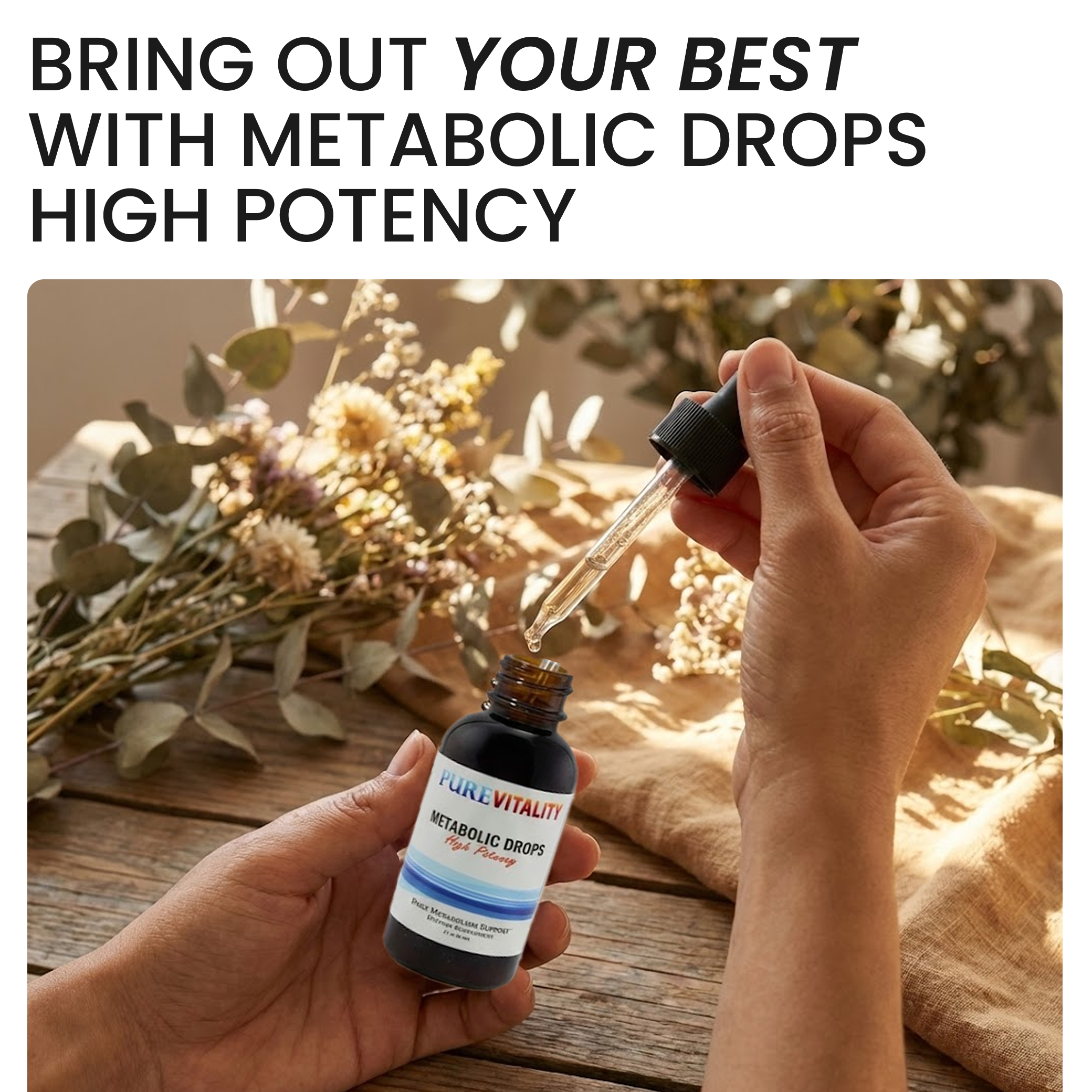 PURE VITALITY Metabolic Drops