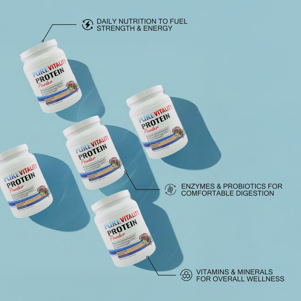 PURE VITALITY Whey Protein Shake – Chocolate