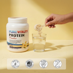 PURE VITALITY Whey Protein Shake – Vanilla