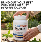 PURE VITALITY Whey Protein Shake – Vanilla